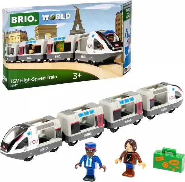 Brio Toys BRIO - TGV High Speed Train 7 pieces