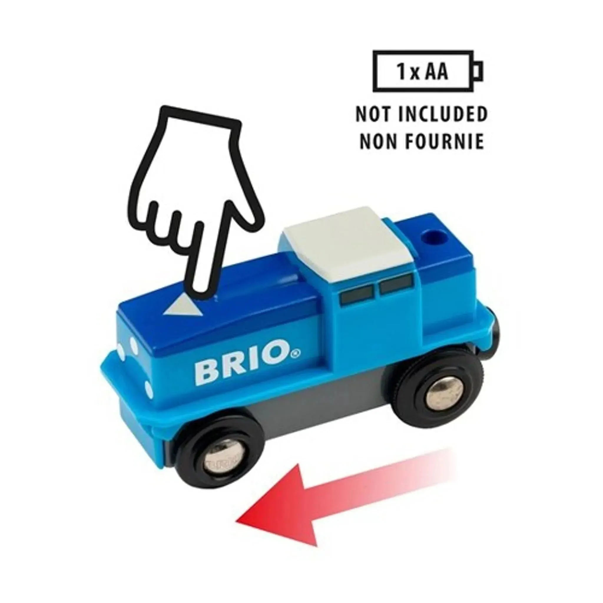 Brio Toys BRIO Train - Cargo Battery Engine