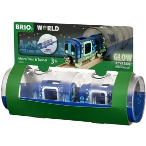 Brio Toys BRIO Train - Metro Train & Tunnel 3 pieces
