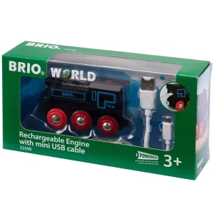 Brio Toys BRIO Train - Rechargeable Engine with mini USB cable