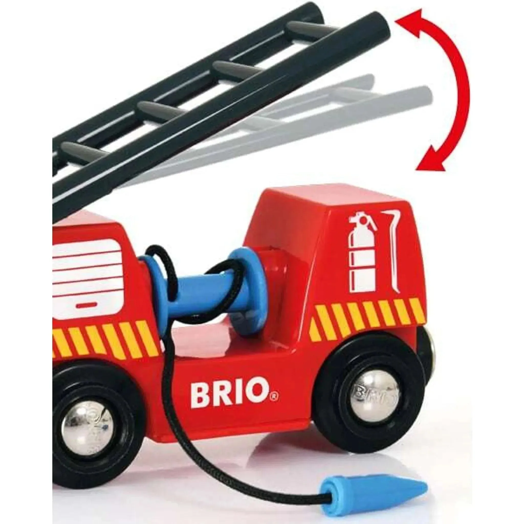 Brio Toys BRIO Train - Rescue Firefighting Train 4 pieces