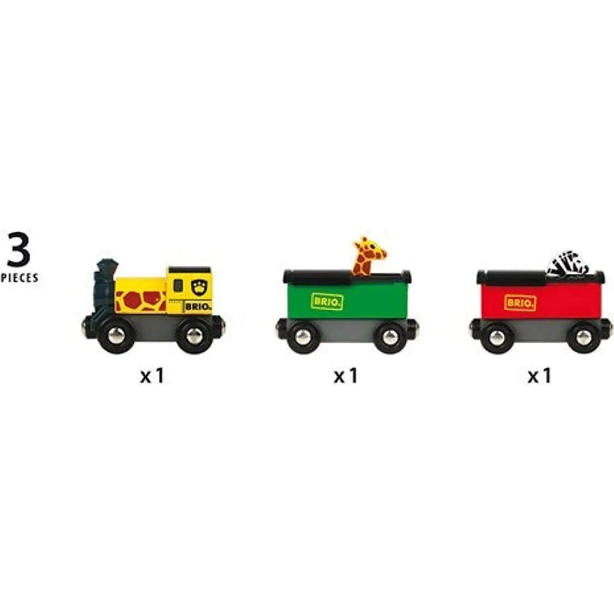 Brio Toys BRIO Train - Safari Train 3 pieces
