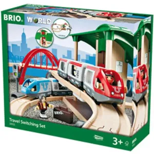 Brio Toys BRIO - Travel Switching Set 42 Pieces