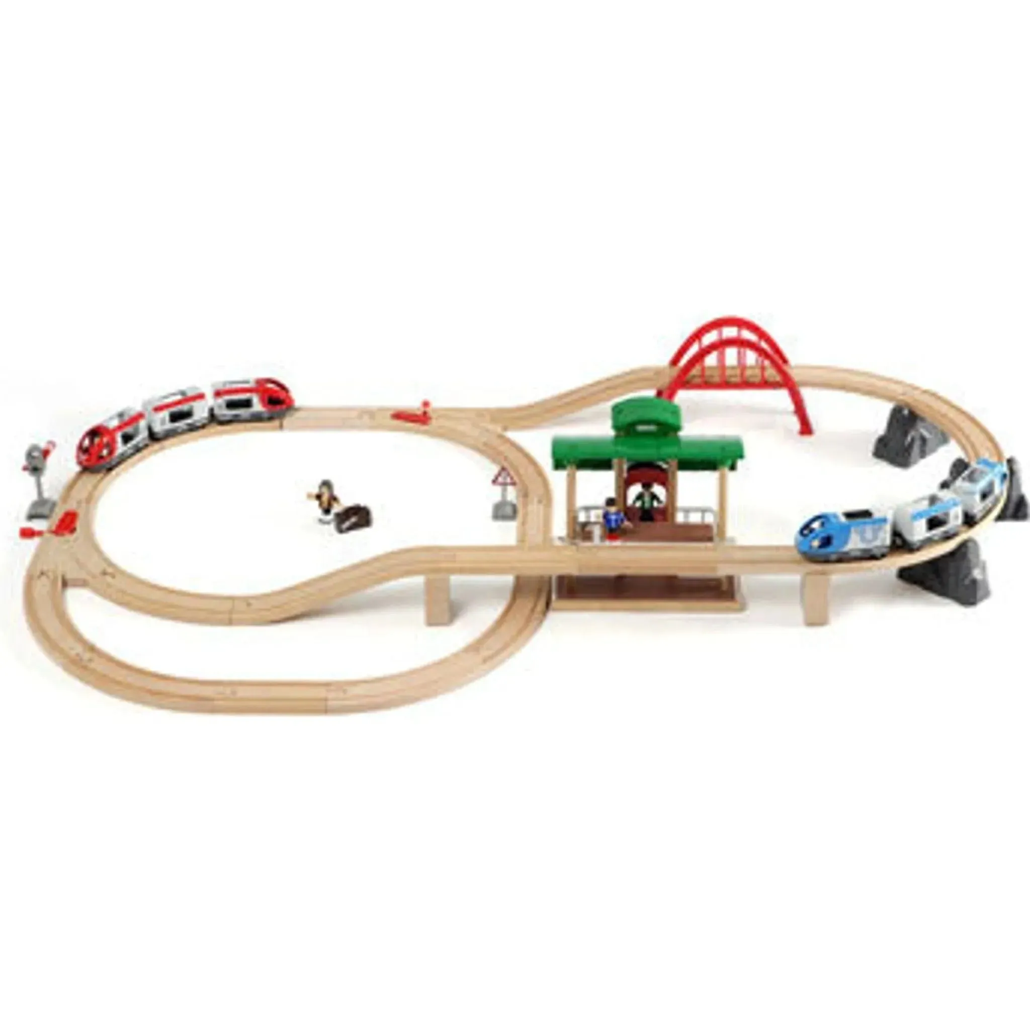 Brio Toys BRIO - Travel Switching Set 42 Pieces