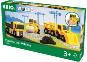 Brio Toys BRIO Vehicle - Construction Vehicles 5 pieces