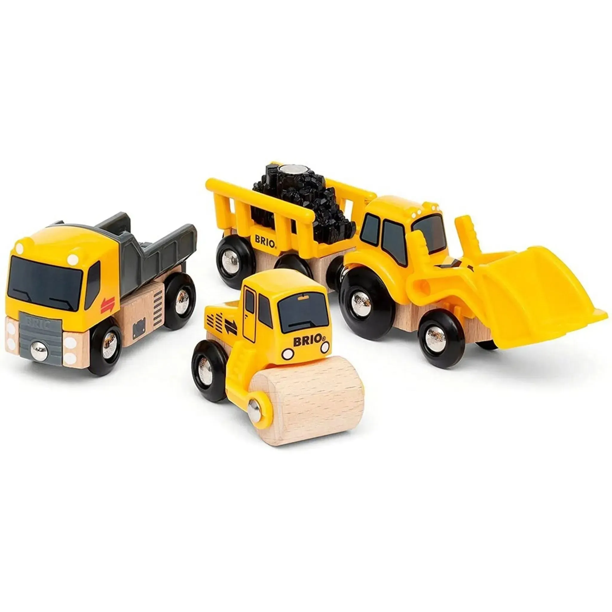 Brio Toys BRIO Vehicle - Construction Vehicles 5 pieces