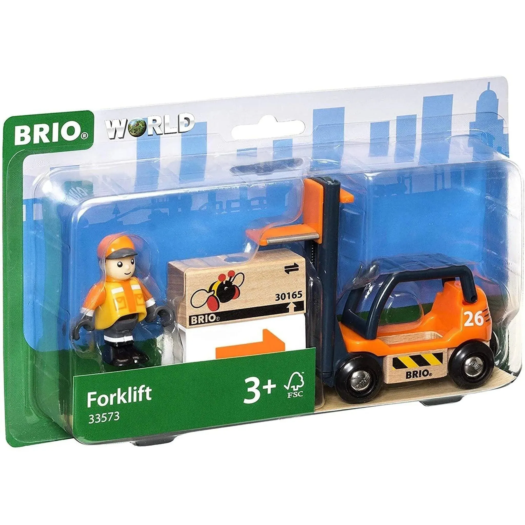 Brio Toys BRIO Vehicle - Forklift 4 pieces