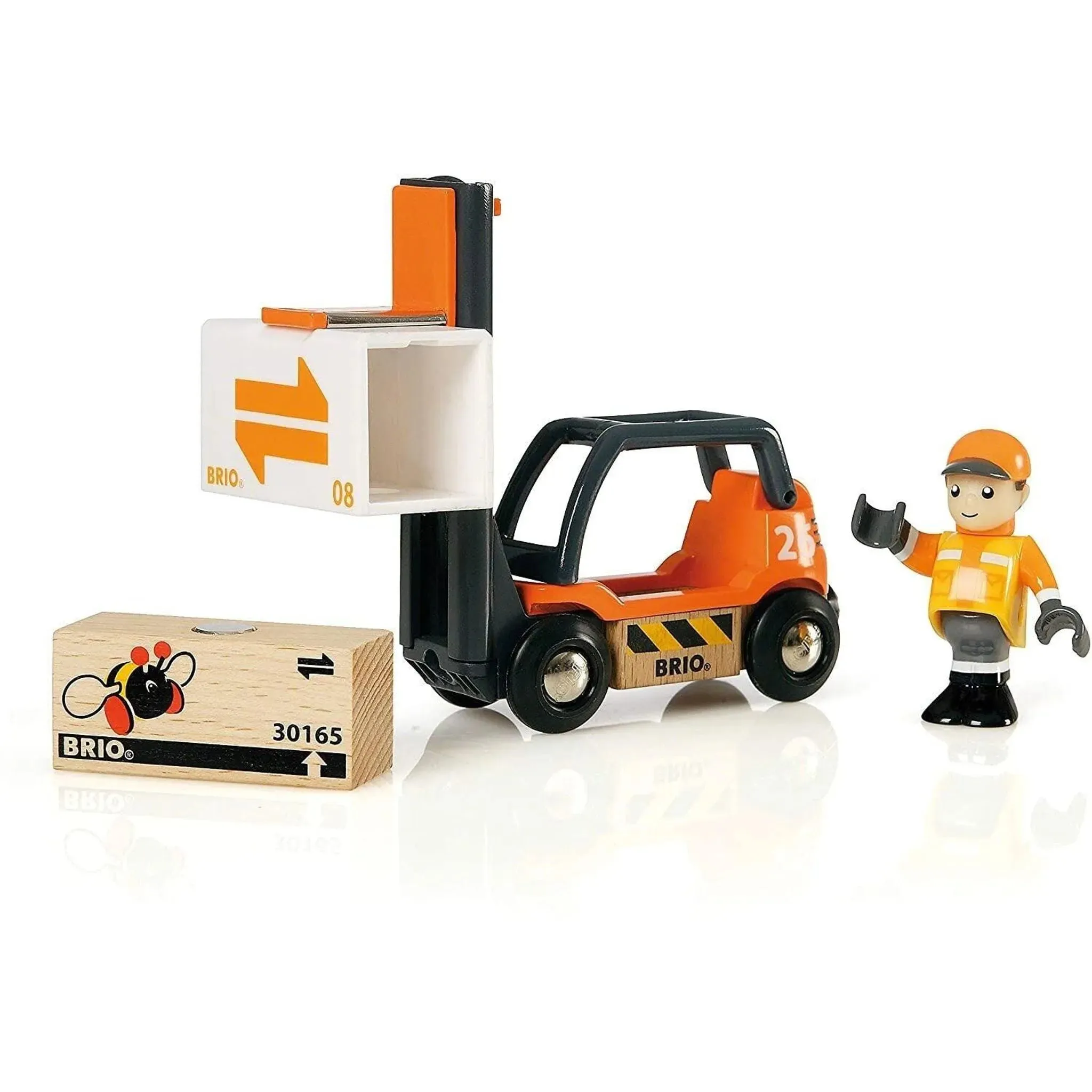 Brio Toys BRIO Vehicle - Forklift 4 pieces
