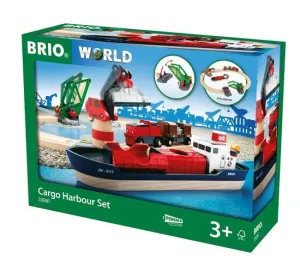 Brio Toys Cargo Harbour Set 33061