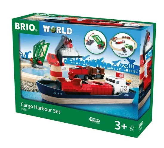 Brio Toys Cargo Harbour Set 33061