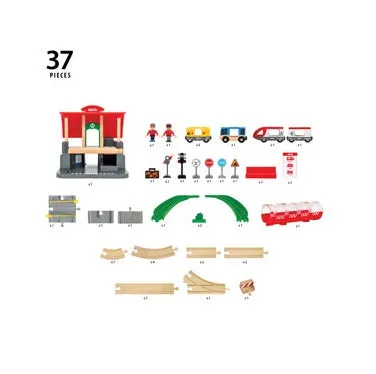 Brio Toys Central Station Set 33989