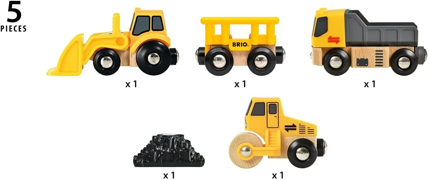Brio Toys Construction Vehicles 33658
