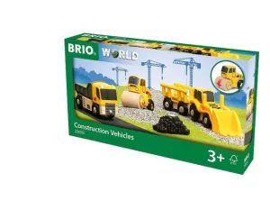 Brio Toys Construction Vehicles 33658