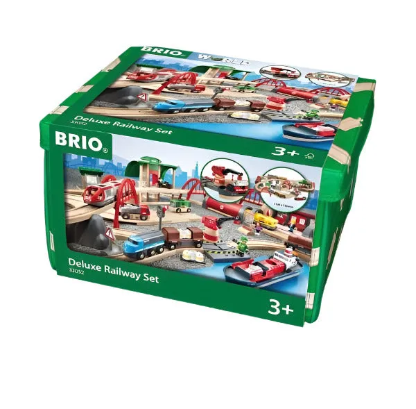 Brio Toys Deluxe Railway Set 33052