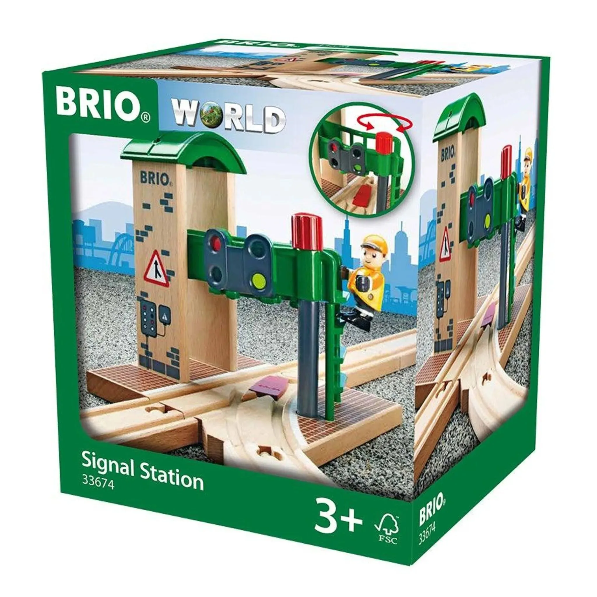 Brio Toys Destination - Signal Station 2 pieces