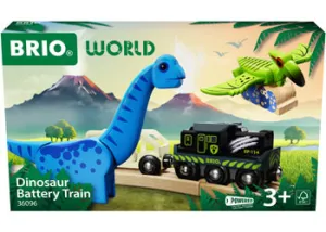 Brio Toys Dinosaur Battery Train - 36096