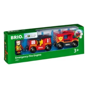 Brio Toys Emergency Fire Engine 3pcs