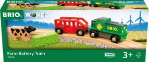 Brio Toys Farm Battery Train - 36018