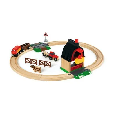Brio Toys Farm Railway Set 33719