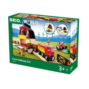 Brio Toys Farm Railway Set 33719