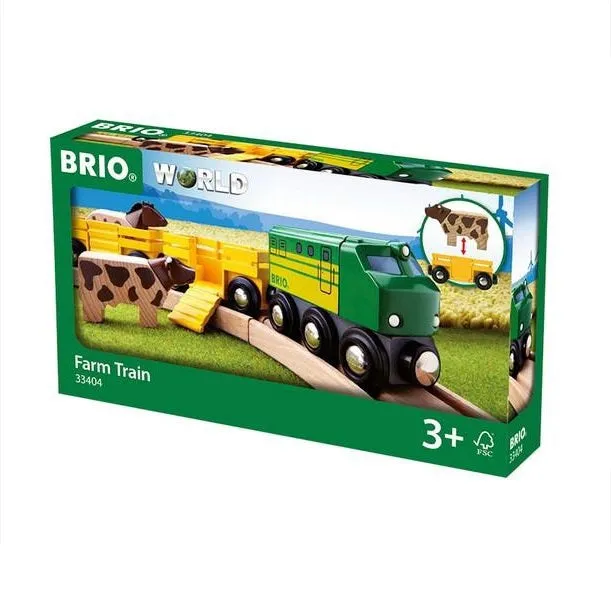 Brio Toys Farm Train 33404