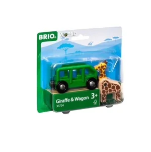 Brio Toys Giraffe and wagon 33724