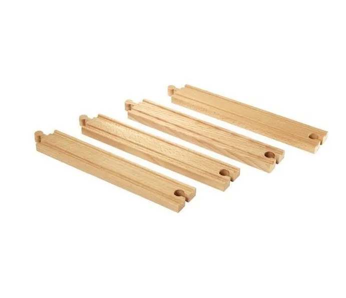 Brio Toys Long Straight Tracks 33341