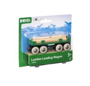 Brio Toys Lumber Loading Wagon 33696