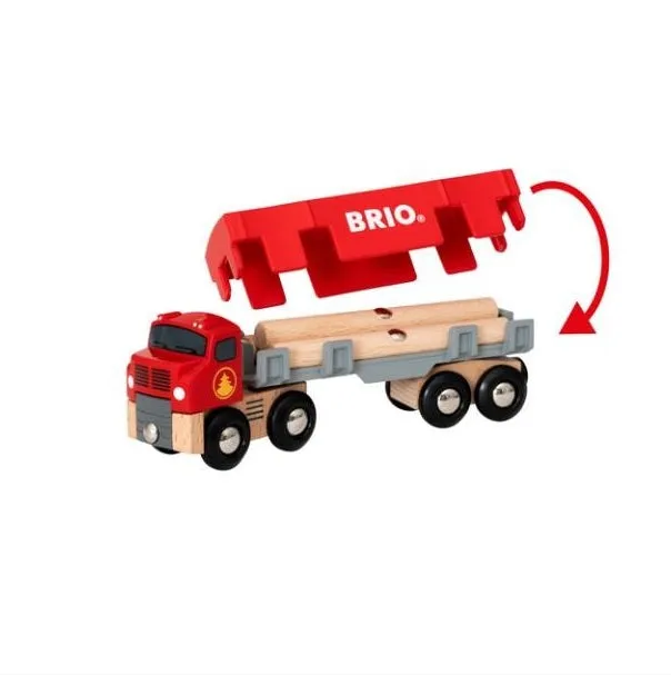 Brio Toys Lumber Truck 33657