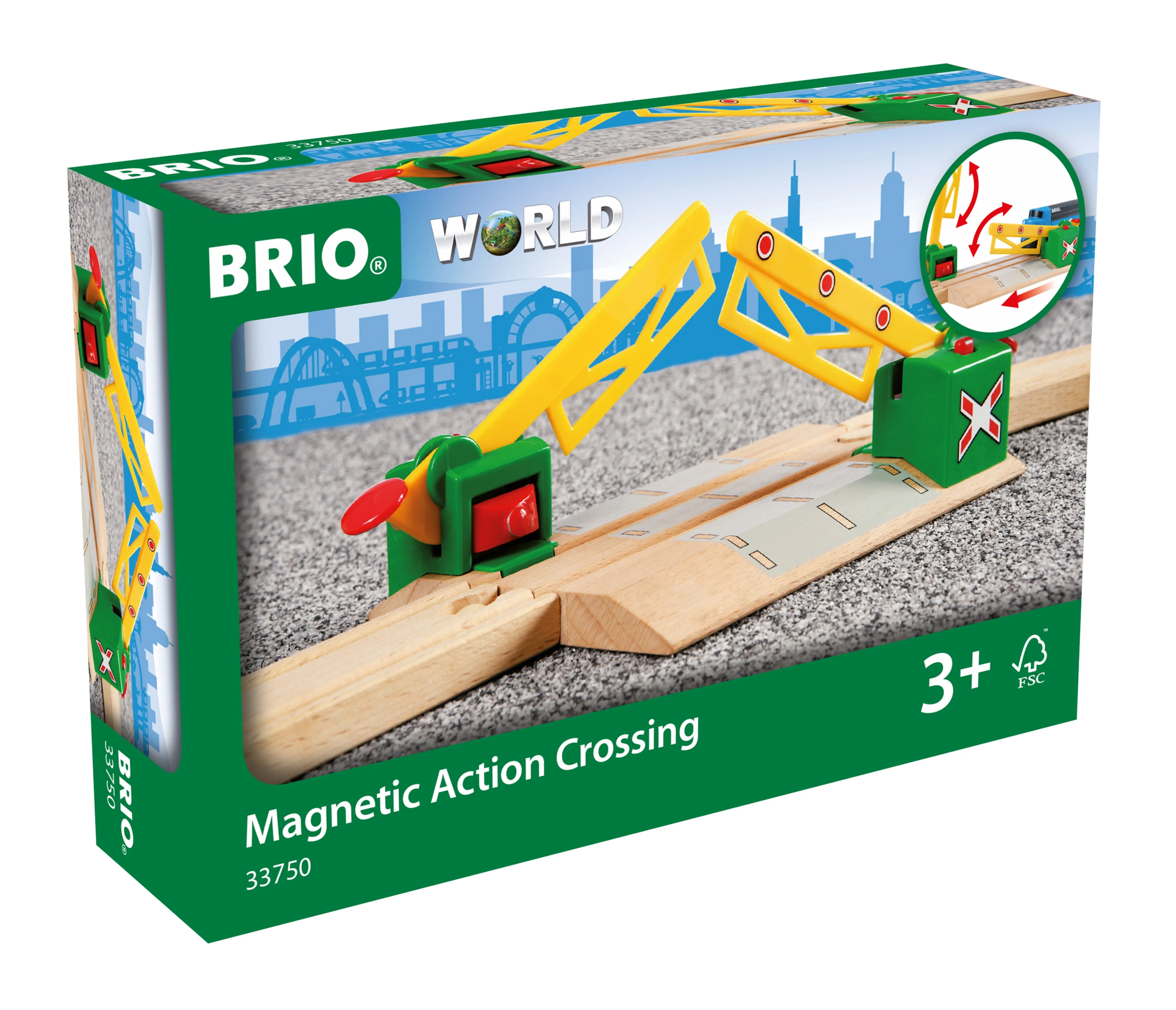 Brio Toys Magnetic Action Crossing 33750