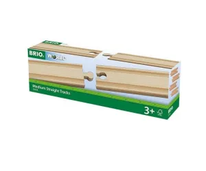 Brio Toys Medium Straight Tracks 33335