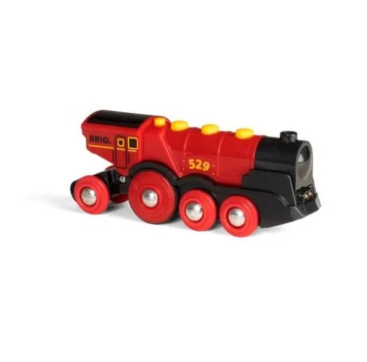 Brio Toys Mighty Red Action Locomotive 33592