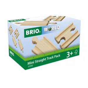 Brio Toys Mini Straight Track Pack 33393
