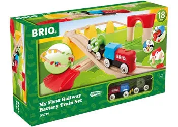Brio Toys My First Railway Battery Train Set - Brio 33710