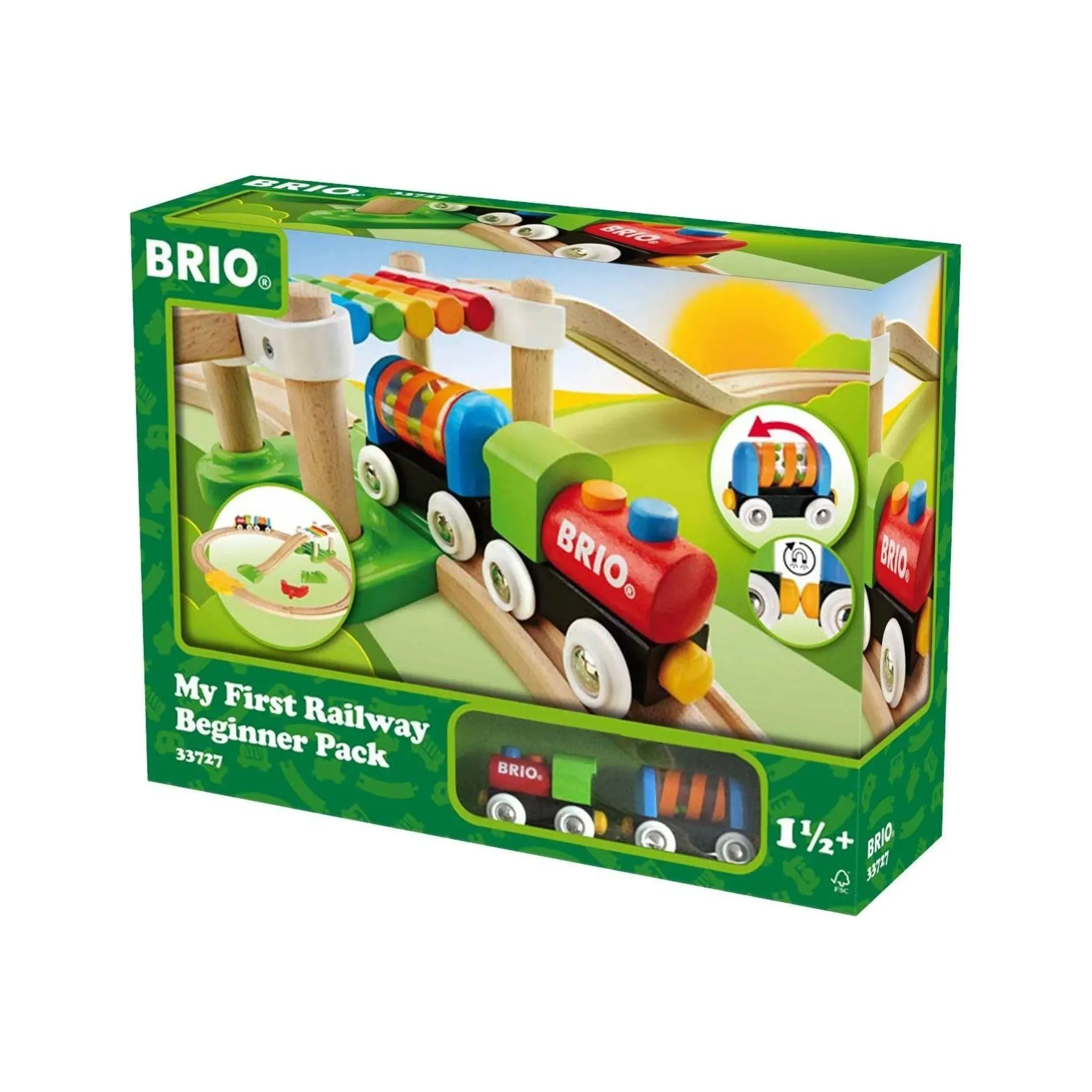 Brio Toys My First - Railway Beginner Pack 18 pcs