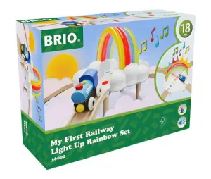 Brio Toys My First Railway Light Up Rainbow Set - 36002