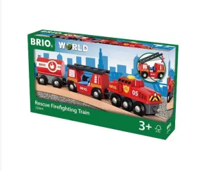 Brio Toys Rescue Firefighting Train 33844