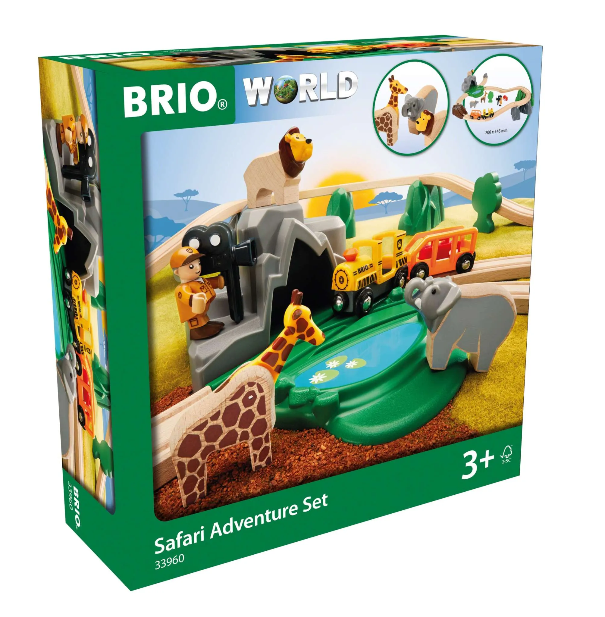 Brio Toys Safari Adventure Set 33960
