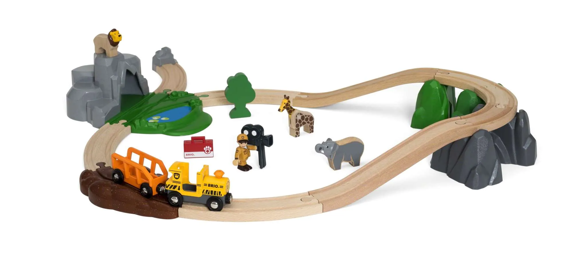 Brio Toys Safari Adventure Set 33960