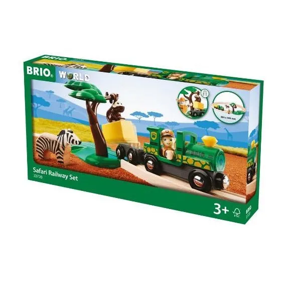 Brio Toys Safari Railway Set 33720