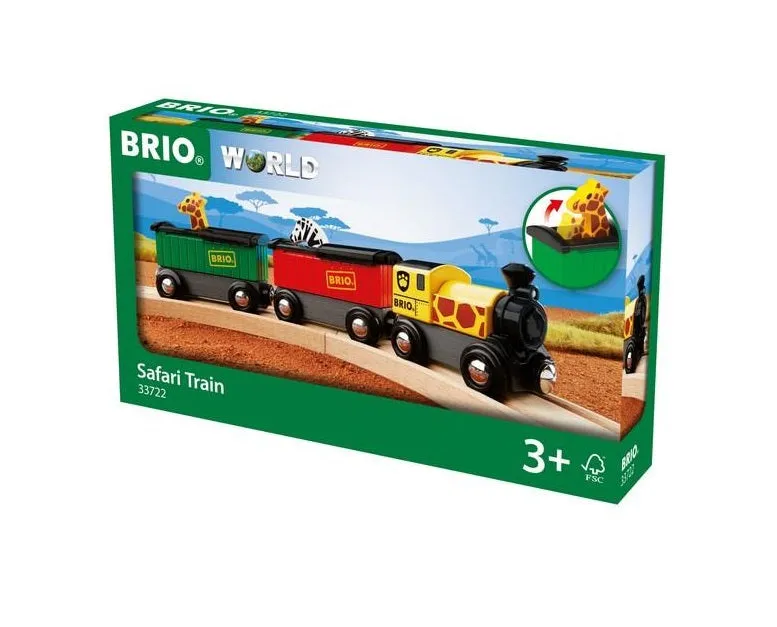Brio Toys Safari Train - 3 pcs 33722