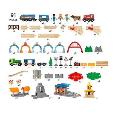 Brio Toys Smart Tech Action Tunnel Deluxe Set 33977