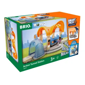 Brio Toys Smart Tech Sound Action Tunnel Station 33973