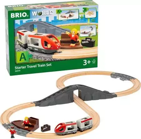 Brio Toys Starter Travel Train Set 36079