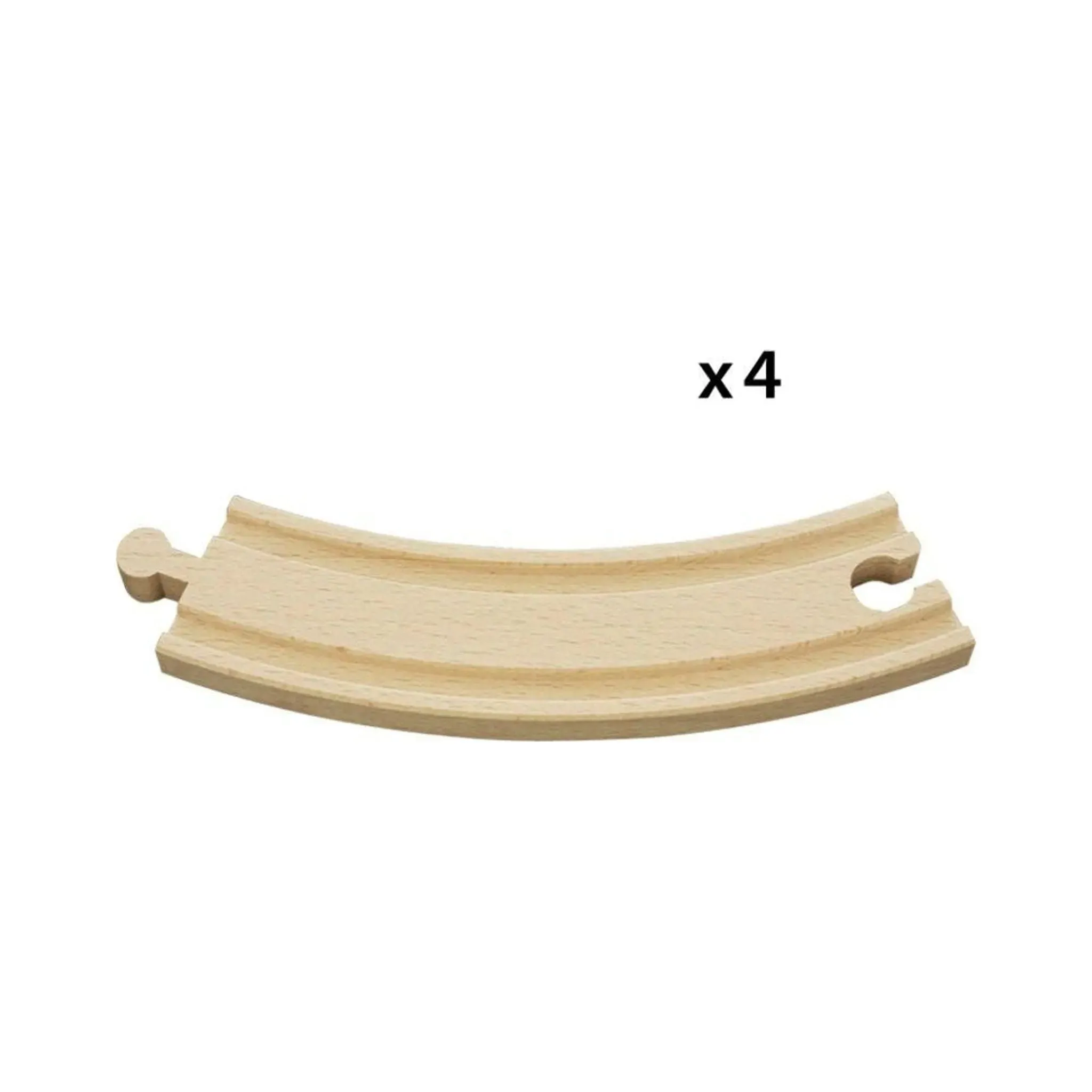 Brio Toys Tracks - Long Curved Tracks 4 pieces