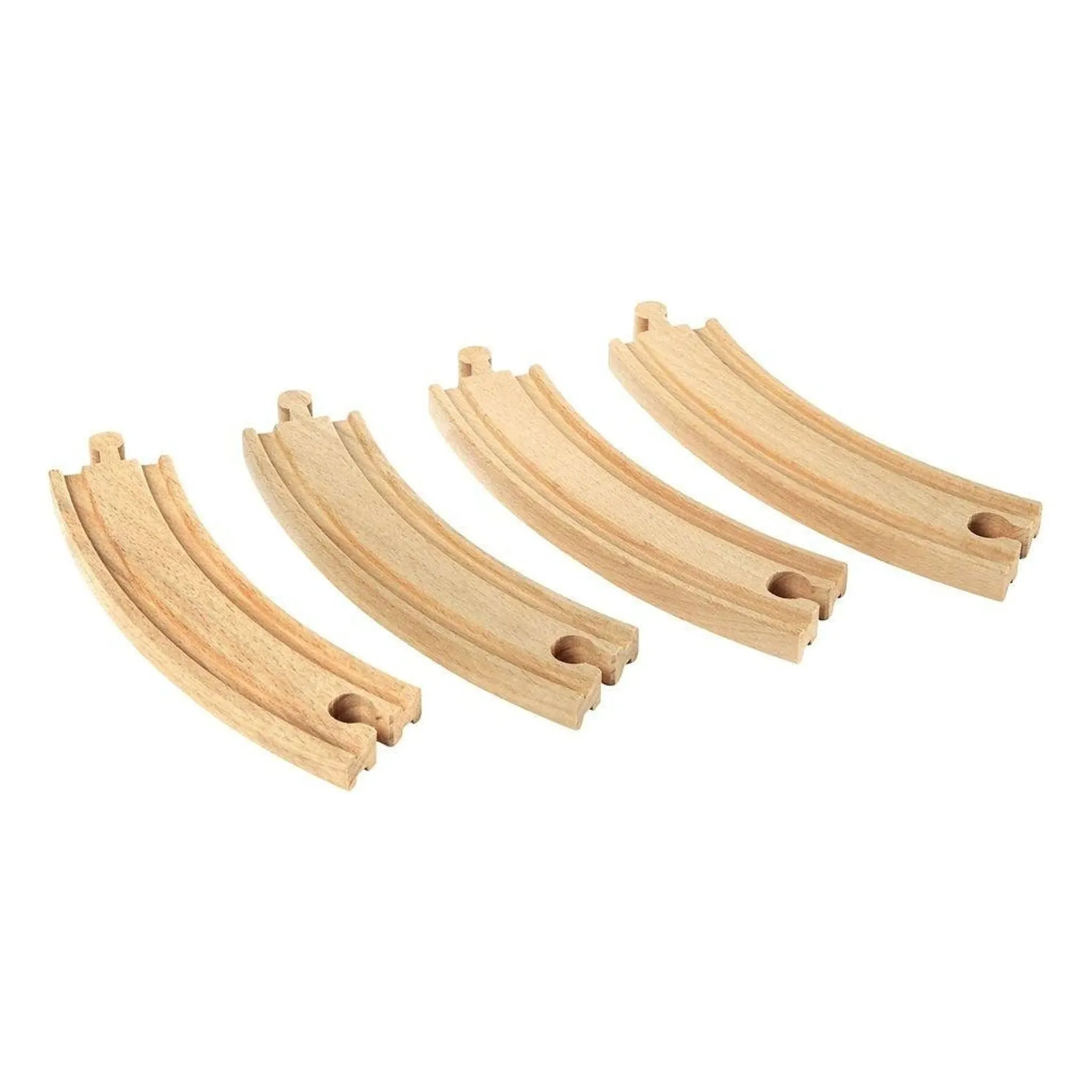 Brio Toys Tracks - Long Curved Tracks 4 pieces