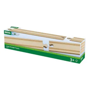 Brio Toys Tracks - Long Straight Tracks 4 pieces