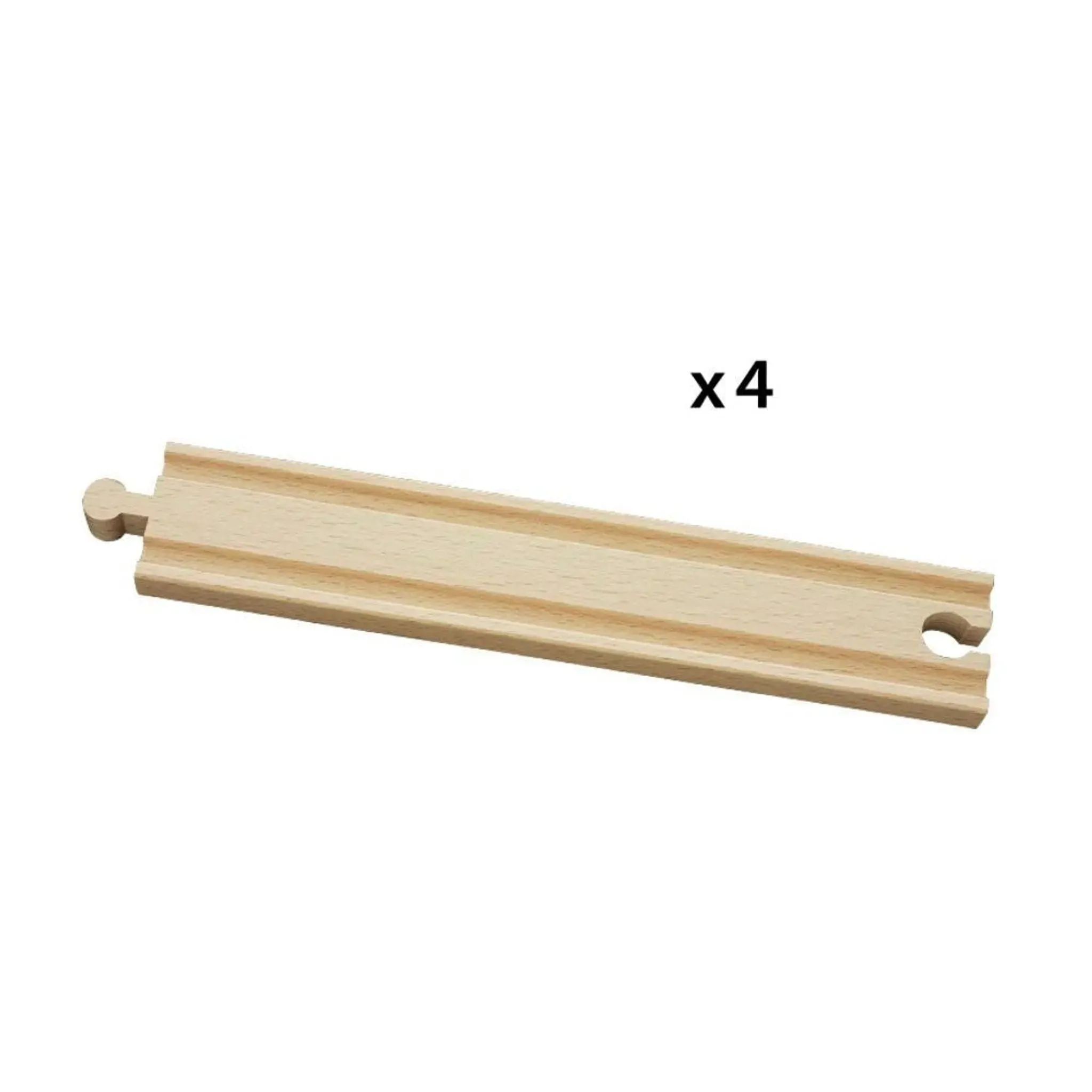 Brio Toys Tracks - Long Straight Tracks 4 pieces