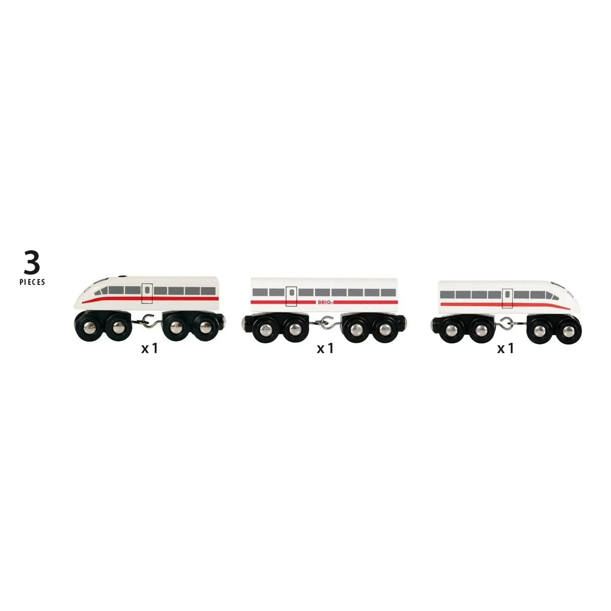 Brio Toys Train - High Speed Train with Sound 3 pcs