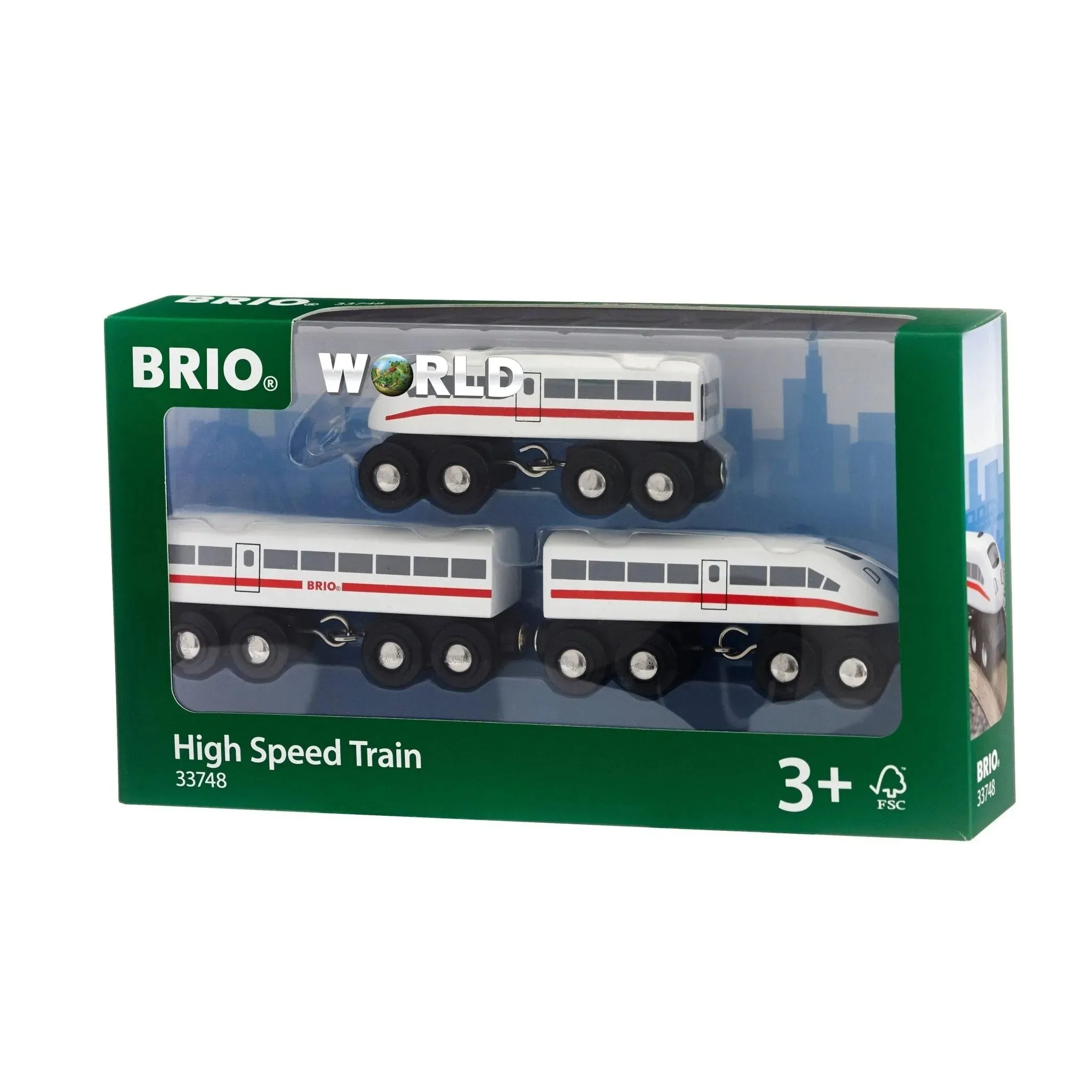 Brio Toys Train - High Speed Train with Sound 3 pcs